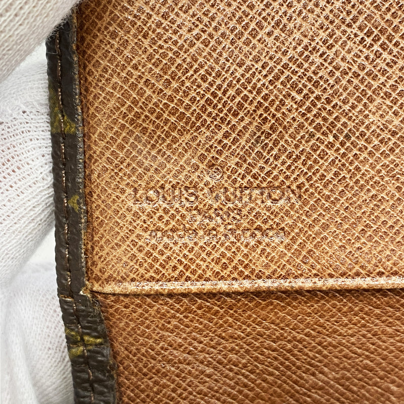 【6ia0718】ルイヴィトン ポーチ モノグラム ポシェットラバ17 M51938 ブラウン【中古】レディース