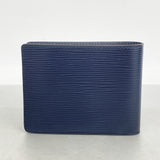 【6ia0729】ルイヴィトン 札入れ エピ ポルトフォイユミュルティプル M61825 ブルーマリーヌ【中古】メンズ