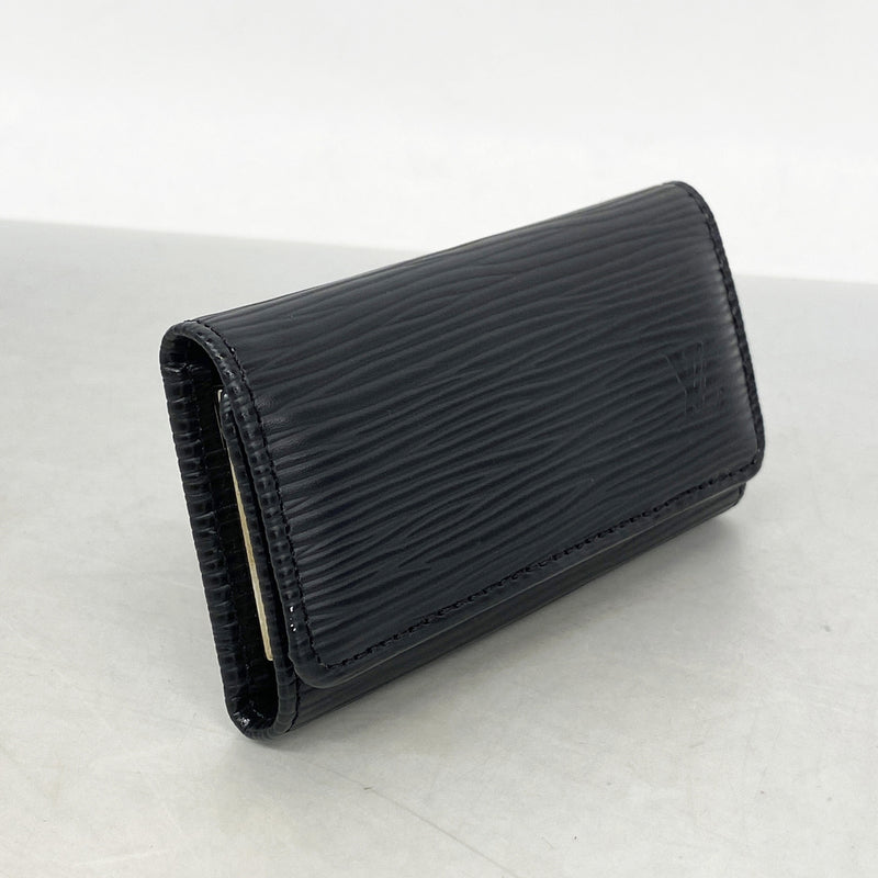 【6ia0730】ルイヴィトン キーケース エピ ミュルティクレ4 M63822 ノワール【中古】メンズ レディース ユニセックス