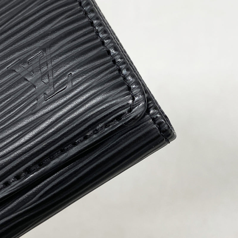 【6ia0730】ルイヴィトン キーケース エピ ミュルティクレ4 M63822 ノワール【中古】メンズ レディース ユニセックス
