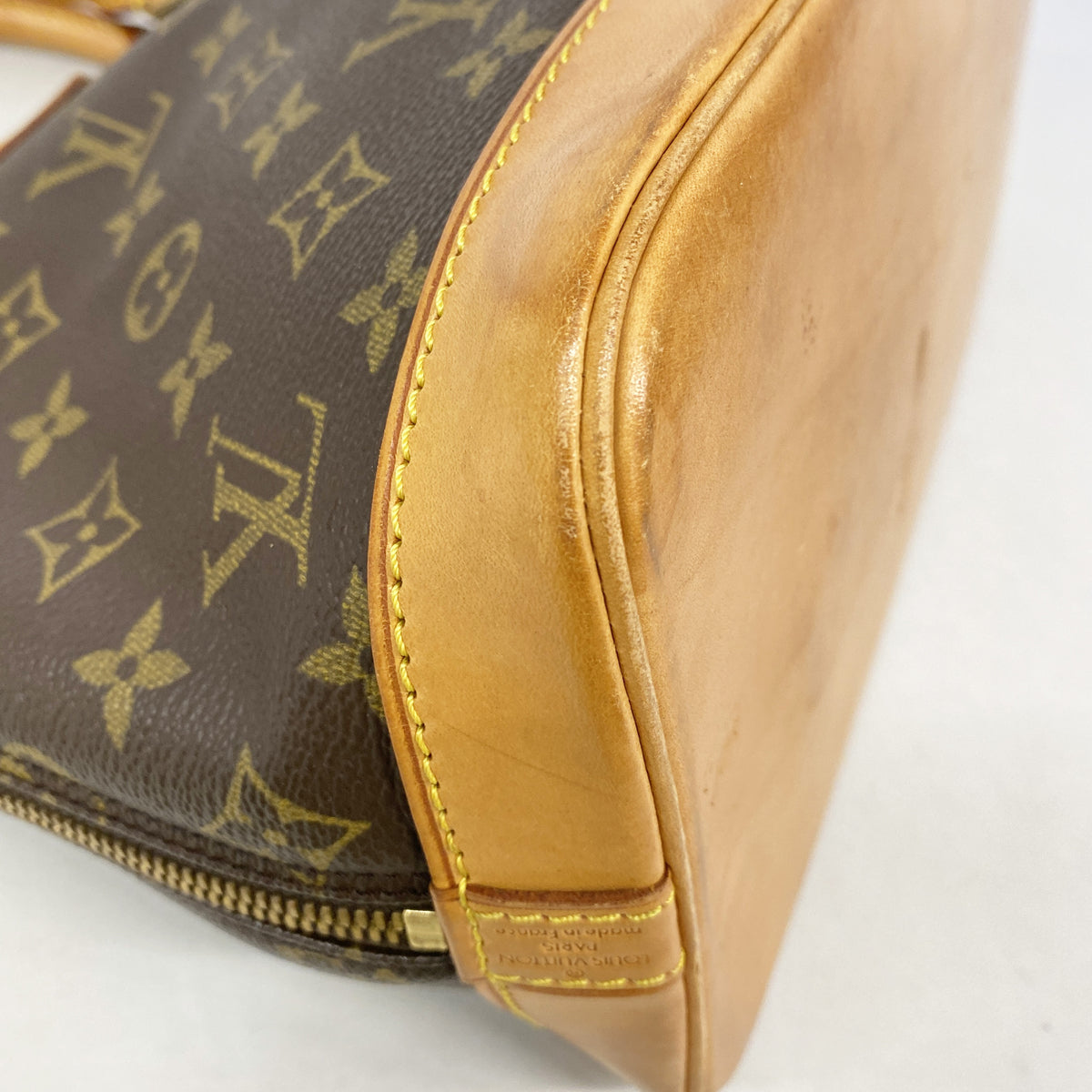 【6ia0733】ルイヴィトン ハンドバッグ モノグラム アルマ M51130 ブラウン【中古】レディース