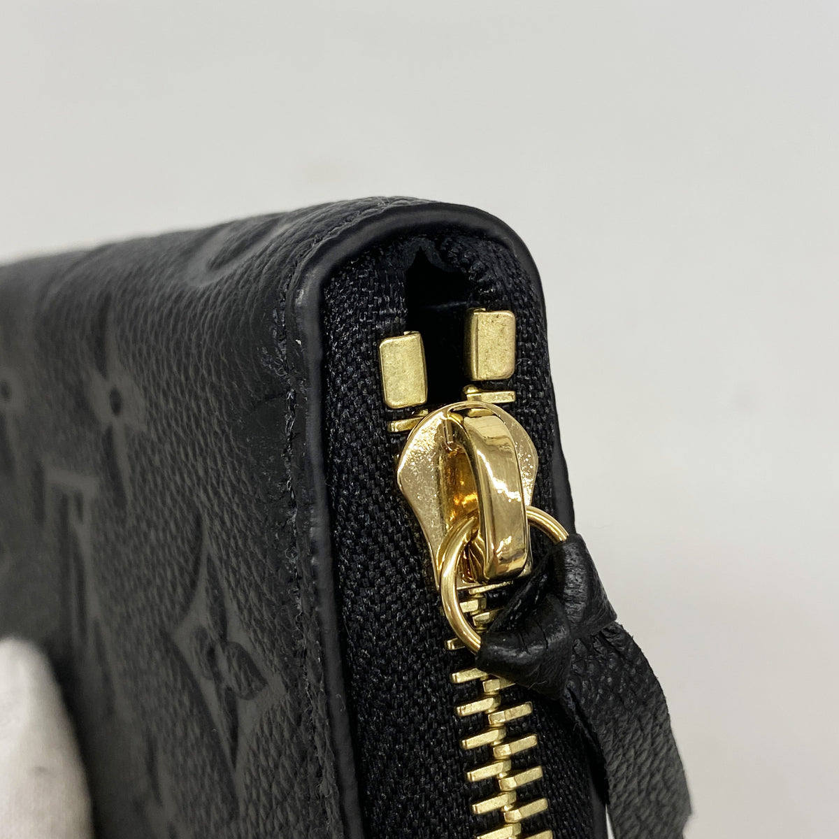 【6ia0739】ルイヴィトン 長財布 モノグラム・アンプラント ポルトフォイユクレマンス M60171 ノワール【中古】レディース