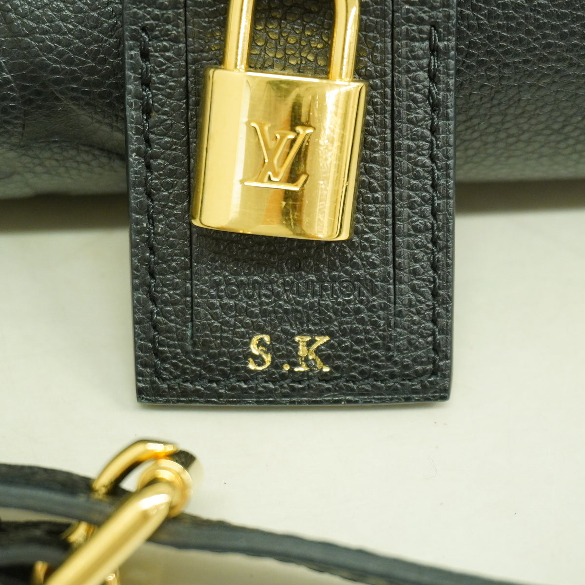 【6ia0756】ルイヴィトン ハンドバッグ モノグラム・アンプラント グランパレMM M45811 ノワール 2wayバッグ【中古】レディース