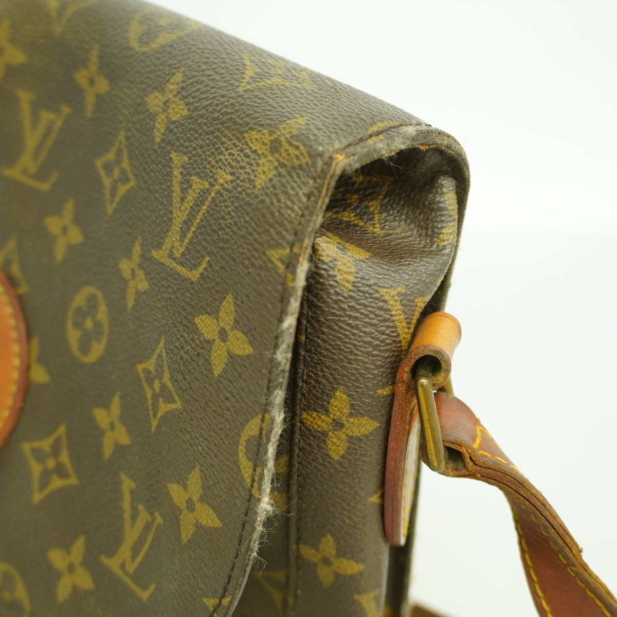 【6ia0758】ルイヴィトン ショルダーバッグ モノグラム サンクルーGM M51242 ブラウン【中古】レディース