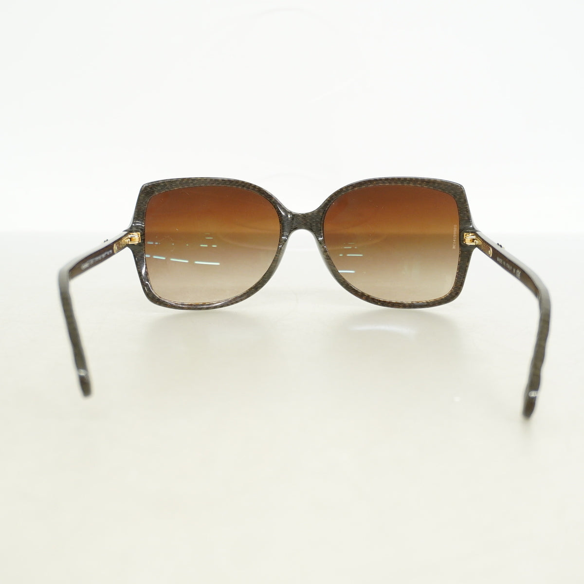 【6ia0764】シャネル サングラス 5245 プラスチック ブラウン シルバー金具【中古】レディース