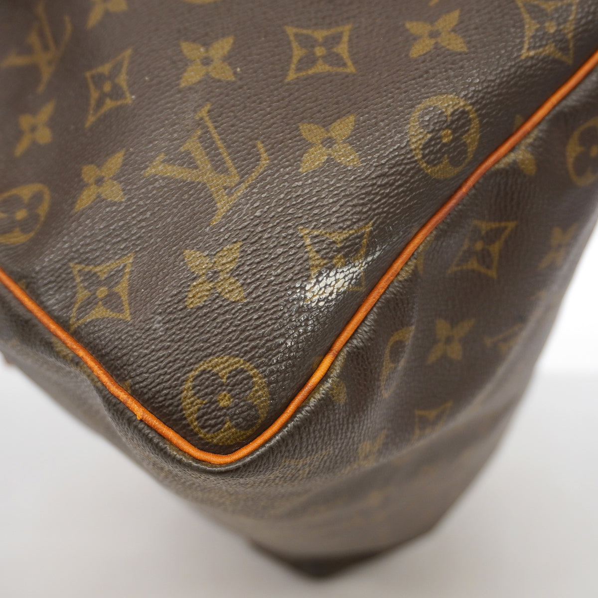 【6ia0778】ルイヴィトン ハンドバッグ モノグラム スピーディ35 M41107 ブラウン【中古】レディース