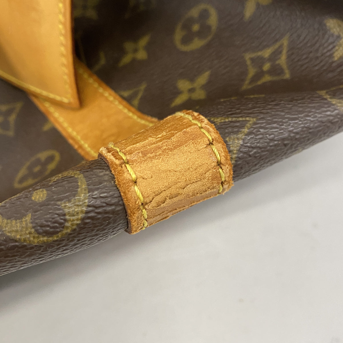【6ia0785-h】ルイヴィトン ボストンバッグ モノグラム キーポルバンドリエール55 M41414 ブラウン【中古】メンズ レディース ユニセックス