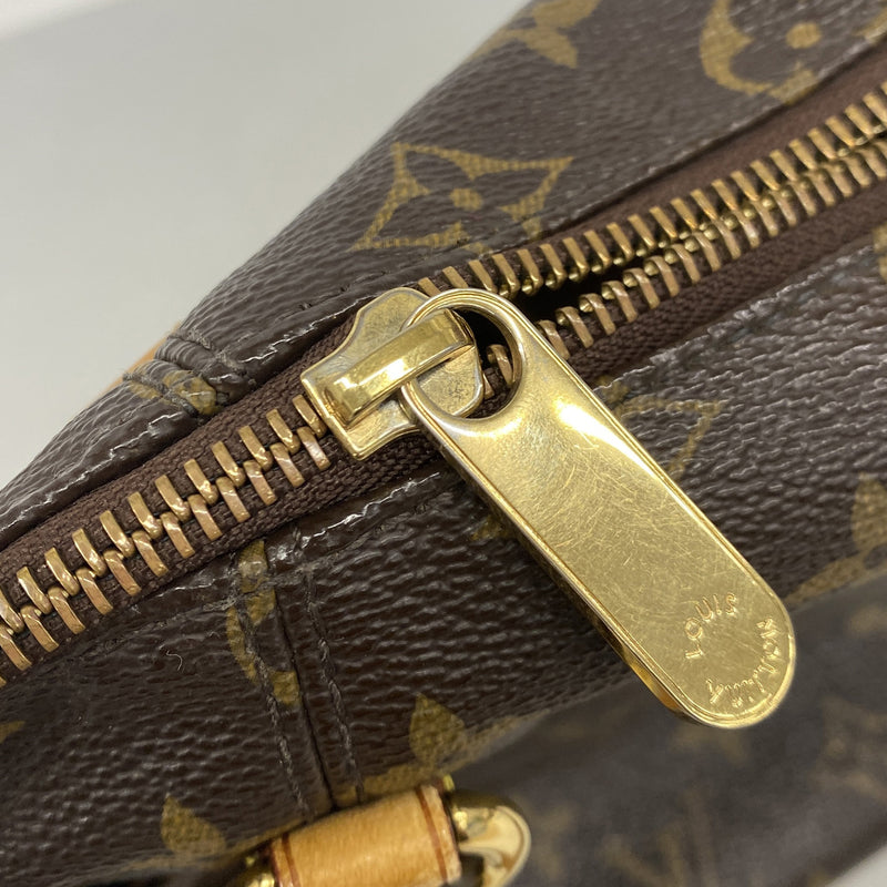 【6ia0787-h】ルイヴィトン トートバッグ モノグラム トータリーPM M56688 ブラウン【中古】レディース