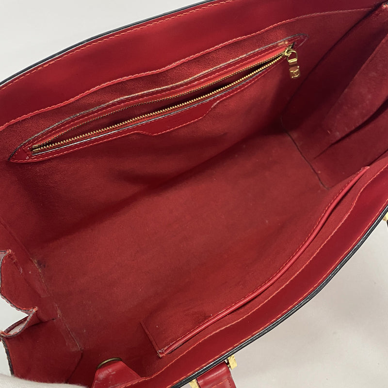 【6ia0790】ルイヴィトン ショルダーバッグ エピ デュプレックス M52427 カスティリアンレッド【中古】レディース