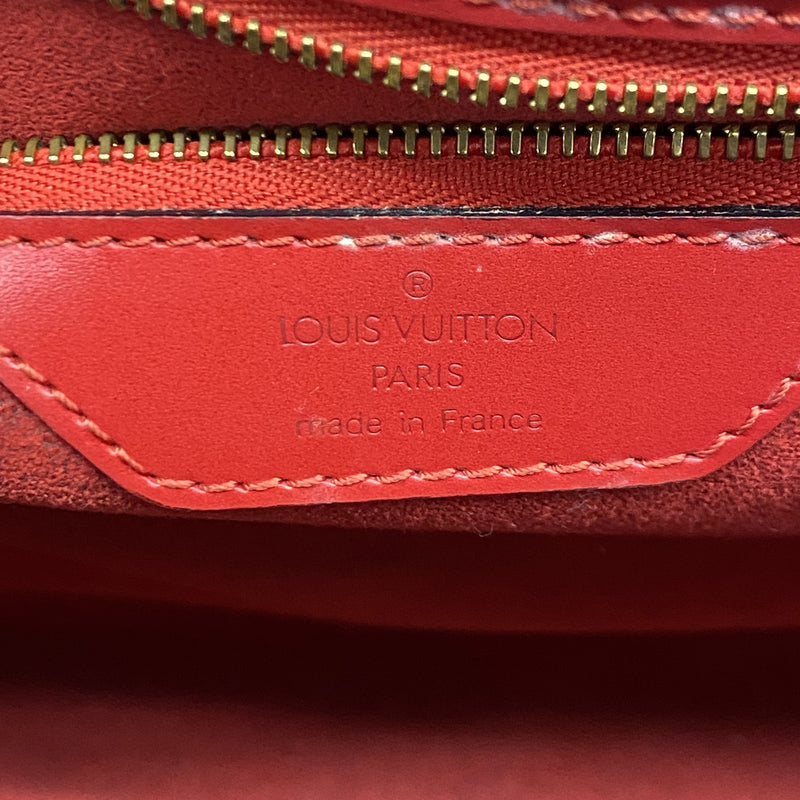 【6ia0790】ルイヴィトン ショルダーバッグ エピ デュプレックス M52427 カスティリアンレッド【中古】レディース
