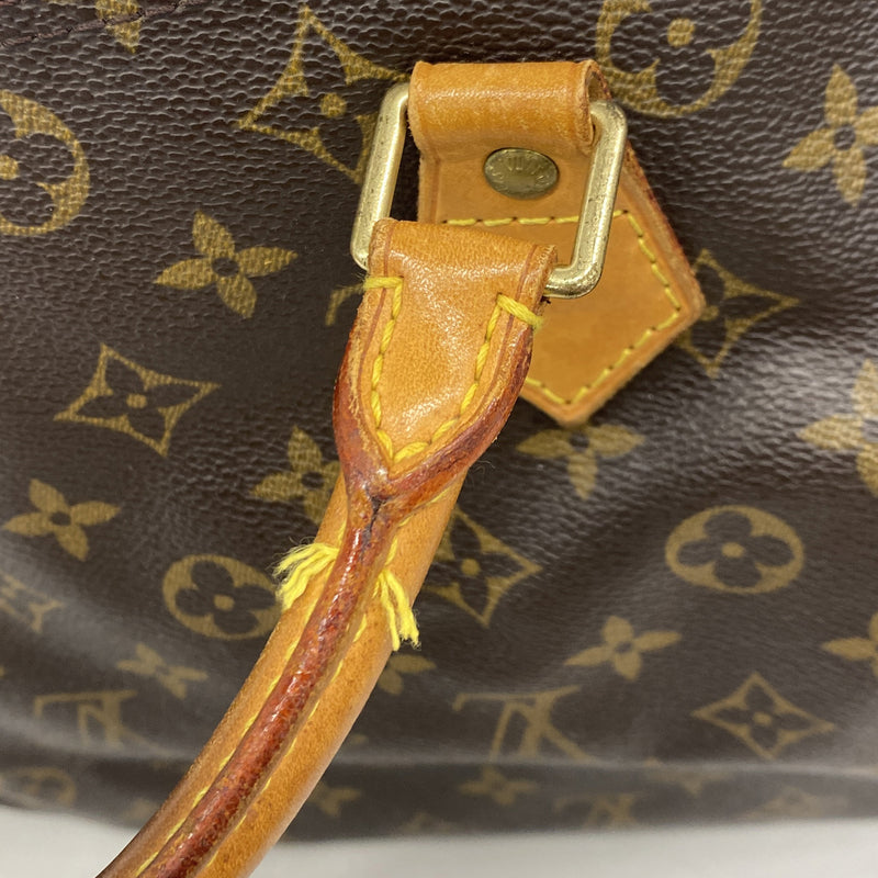 【6ia0793】ルイヴィトン ハンドバッグ モノグラム スピーディ30 M41108 ブラウン【中古】レディース