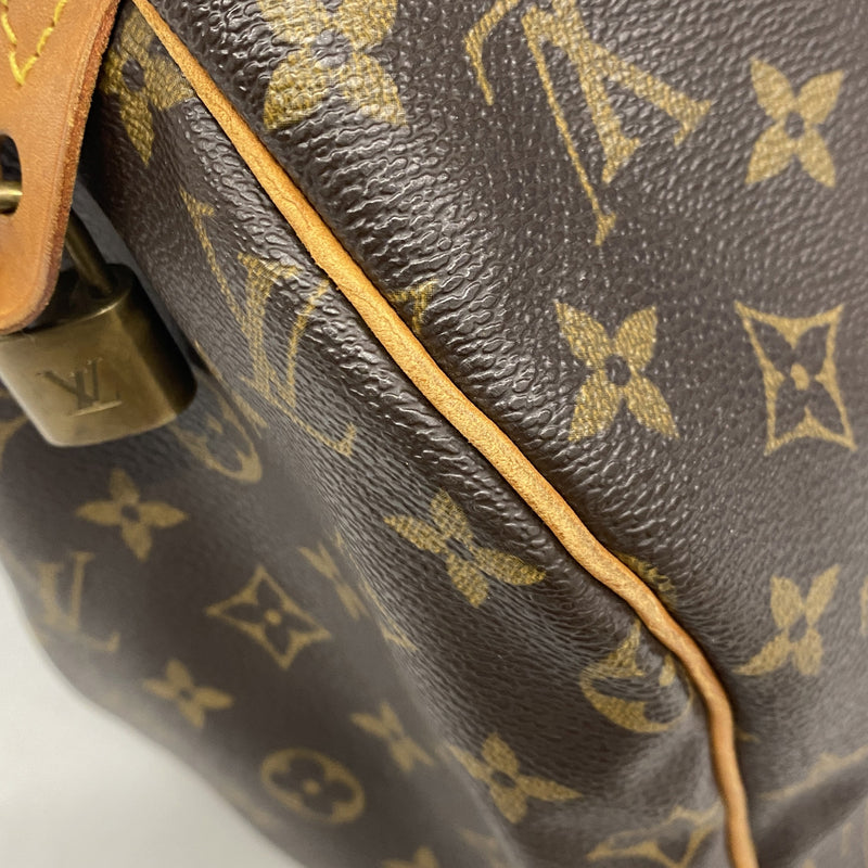 【6ia0793】ルイヴィトン ハンドバッグ モノグラム スピーディ30 M41108 ブラウン【中古】レディース
