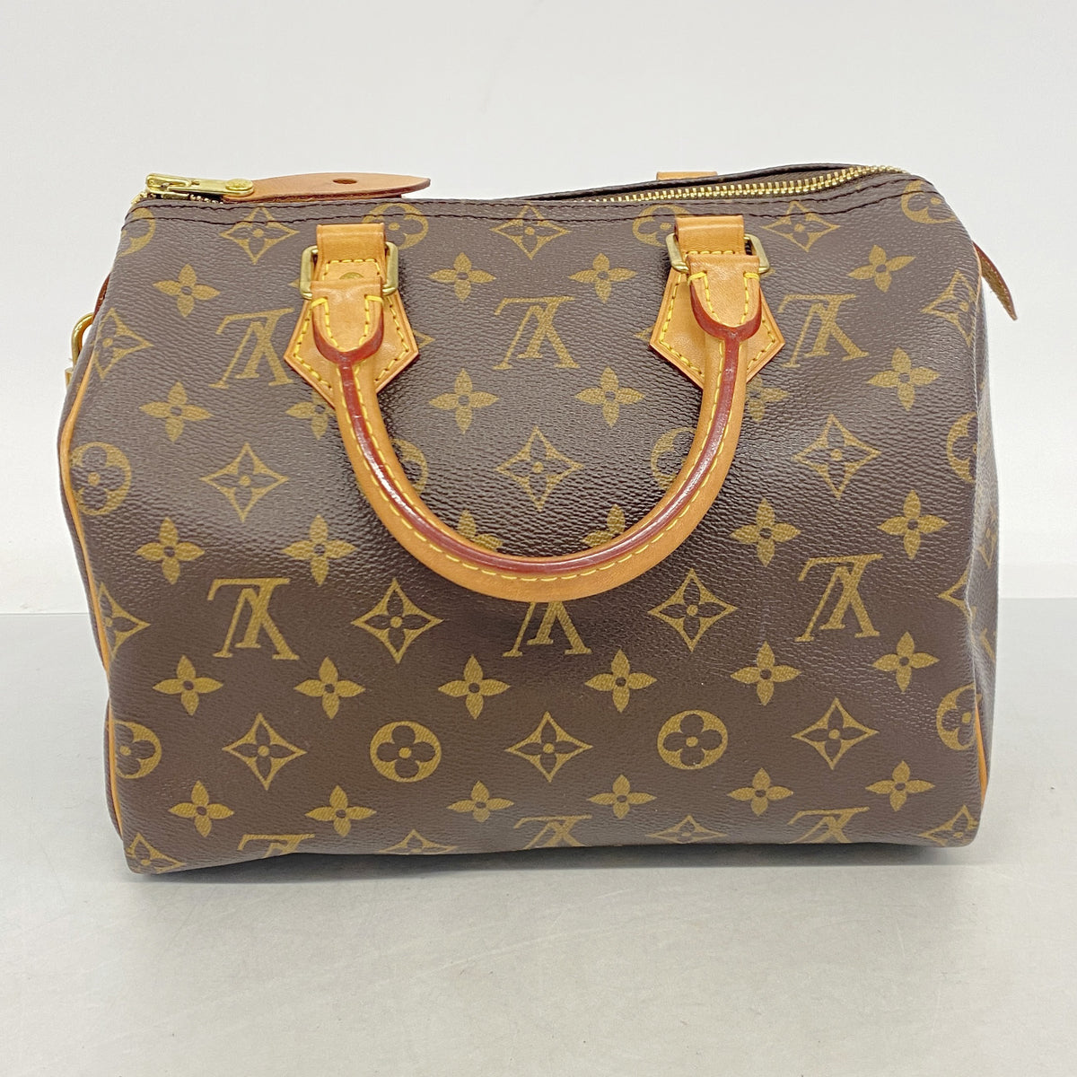 【6ia0794】ルイヴィトン ハンドバッグ モノグラム スピーディ25 M41109 ブラウン【中古】レディース