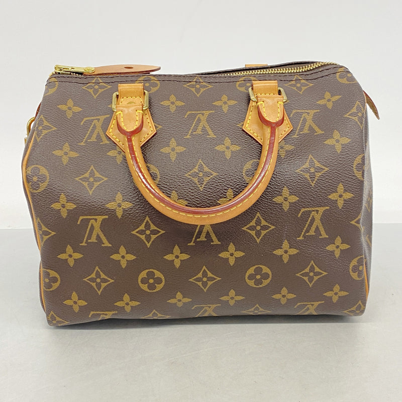 【6ia0794】ルイヴィトン ハンドバッグ モノグラム スピーディ25 M41109 ブラウン【中古】レディース