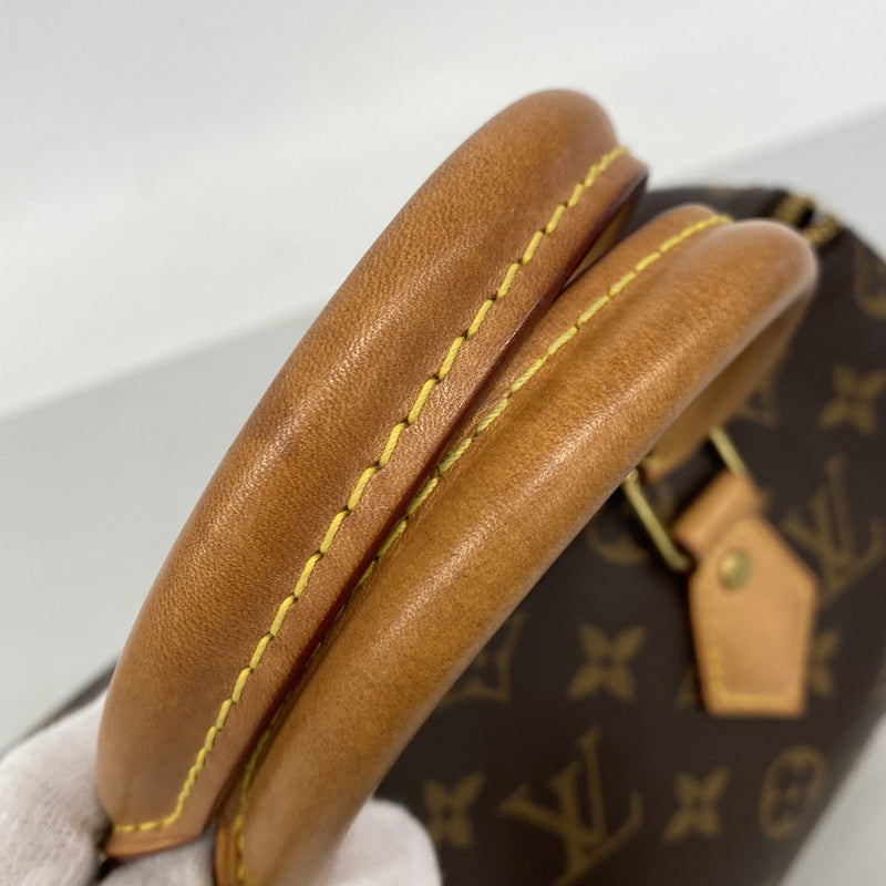 【6ia0794】ルイヴィトン ハンドバッグ モノグラム スピーディ25 M41109 ブラウン【中古】レディース