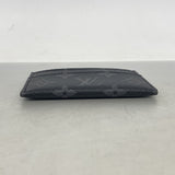 【6ia0799】ルイヴィトン カードケース モノグラム・エクリプス ポルトカルトダブル M62170 ブラック【中古】メンズ