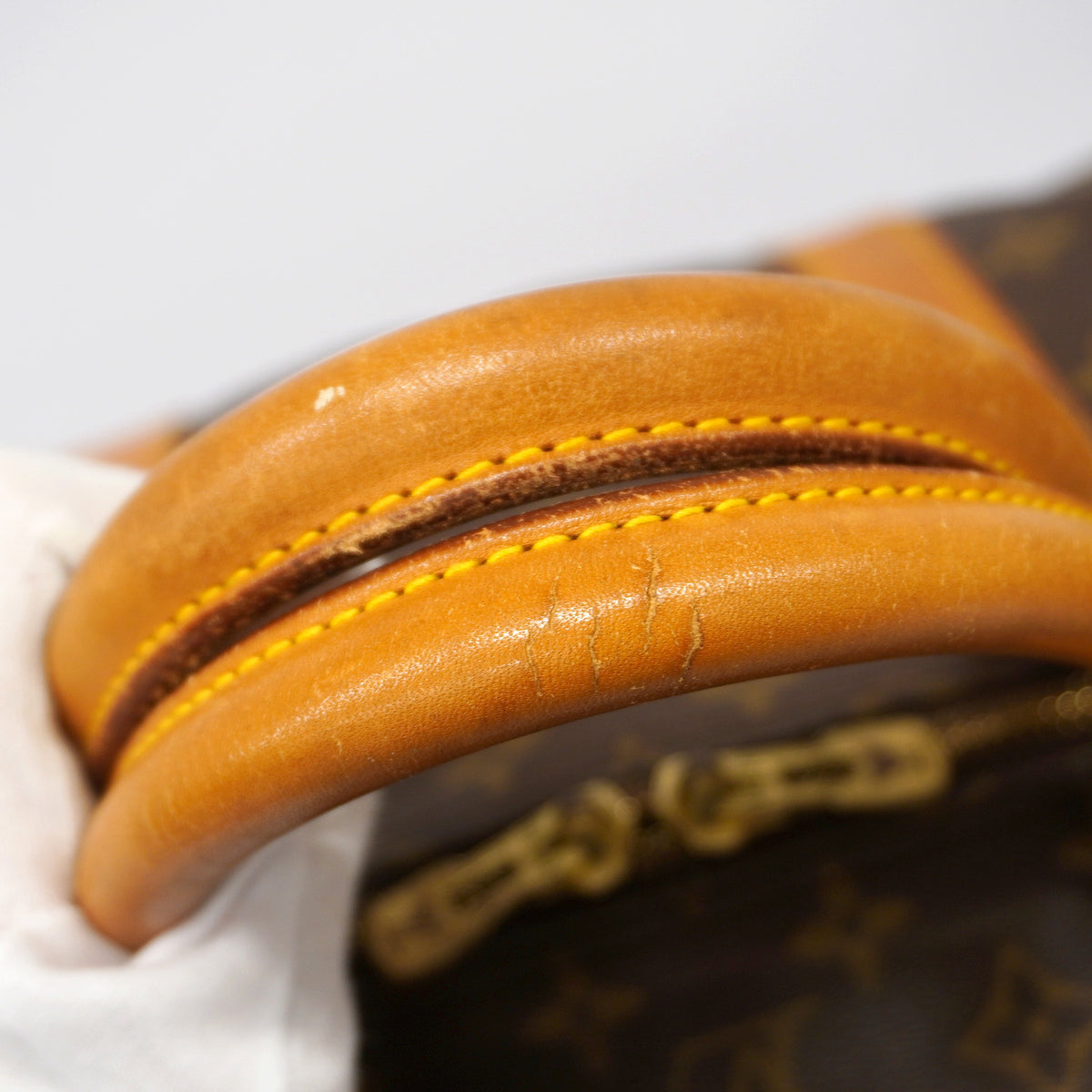 【6ia0800】ルイヴィトン ボストンバッグ モノグラム キーポルバンドリエール60 M41412 ブラウン【中古】メンズ レディース ユニセックス