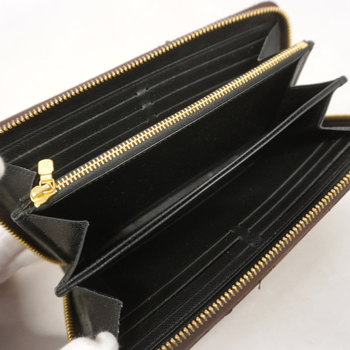 【6ia0808】ルイヴィトン 長財布 モノグラム・ジャイアント リバース ジッピーウォレット M69353 ブラウン【中古】メンズ レディース ユニセックス