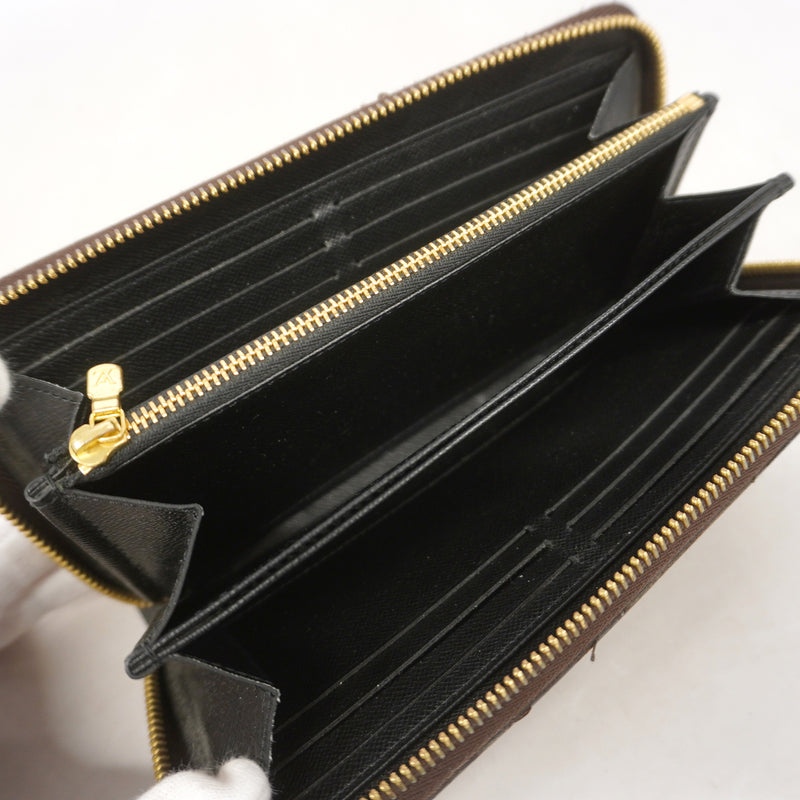 【6ia0808】ルイヴィトン 長財布 モノグラム・ジャイアント リバース ジッピーウォレット M69353 ブラウン【中古】メンズ レディース ユニセックス