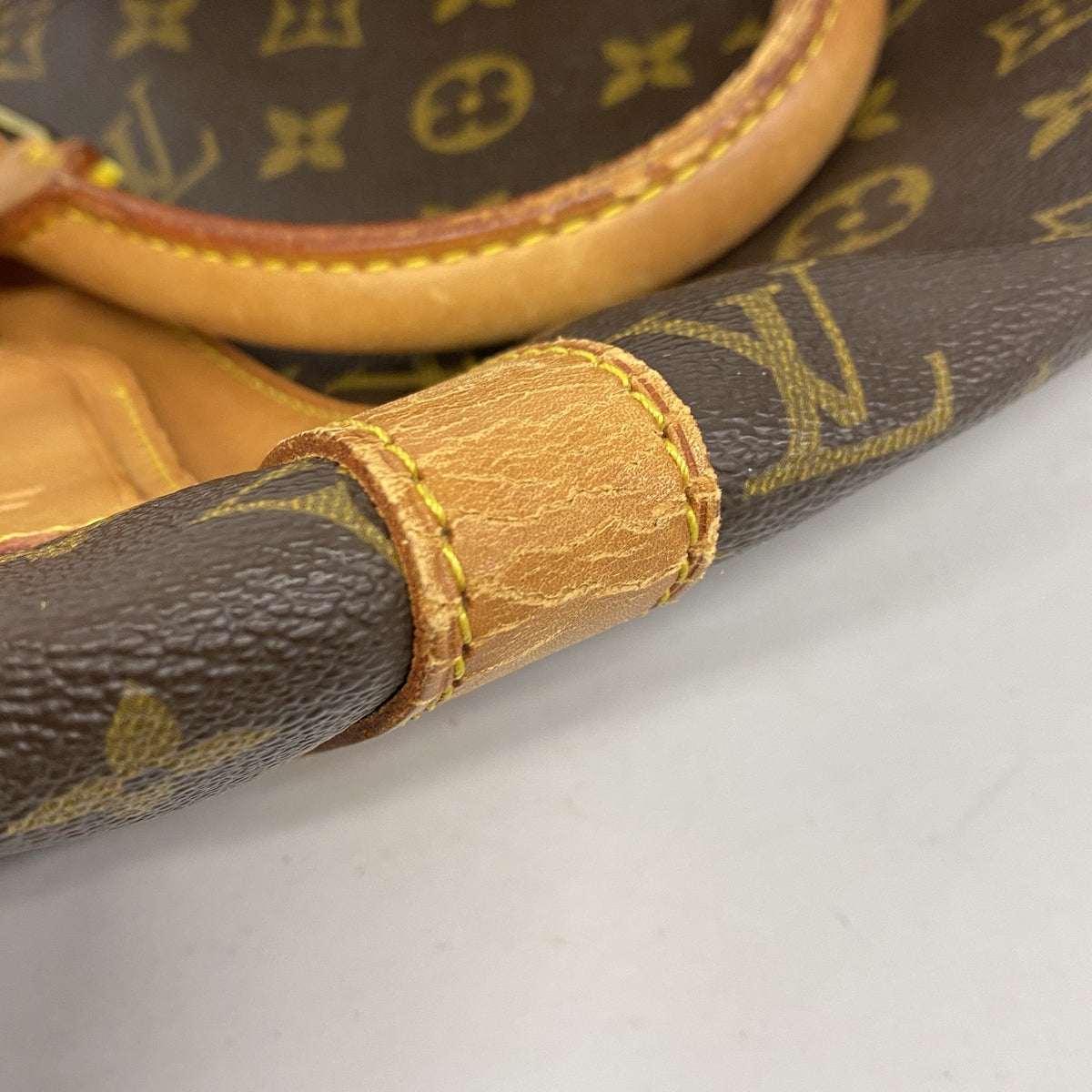 【6ia0815】ルイヴィトン ボストンバッグ モノグラム キーポルバンドリエール50 M41416 ブラウン【中古】メンズ レディース ユニセックス