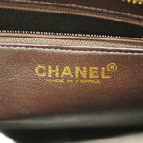 【6ia0823】シャネル トートバッグ 復刻トート キャビアスキン ブラウン ゴールド金具【中古】レディース