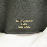 【6ia0826】ルイヴィトン 三つ折り財布 LV ブルーム ミニトリフォールドウォレットLVブルーム M29447 ブラック【中古】レディース