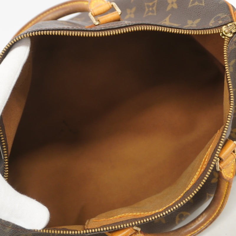 【6ia0837】ルイヴィトン ハンドバッグ モノグラム スピーディ35 M41107 ブラウン【中古】レディース