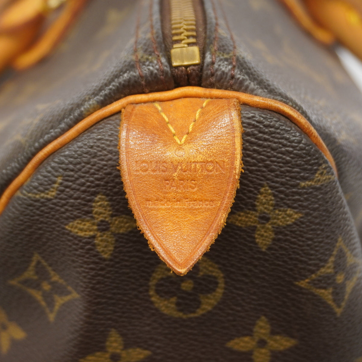 【6ia0837】ルイヴィトン ハンドバッグ モノグラム スピーディ35 M41107 ブラウン【中古】レディース