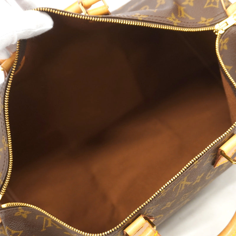 【6ia0838】ルイヴィトン ハンドバッグ モノグラム スピーディ40 M41106 ブラウン【中古】レディース