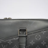 【6ia0839】ルイヴィトン ビジネスバッグ モノグラム・エクリプス エクスプローラー M40566 ブラック 2wayバッグ【中古】メンズ