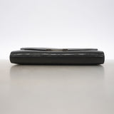 【6ia0844】エルメス ショルダーウォレット コンスタンストゥーゴー リザード ブラック シルバー金具 U刻印【中古】レディース