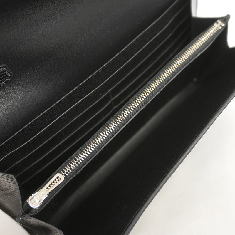 【6ia0844】エルメス ショルダーウォレット コンスタンストゥーゴー リザード ブラック シルバー金具 U刻印【中古】レディース