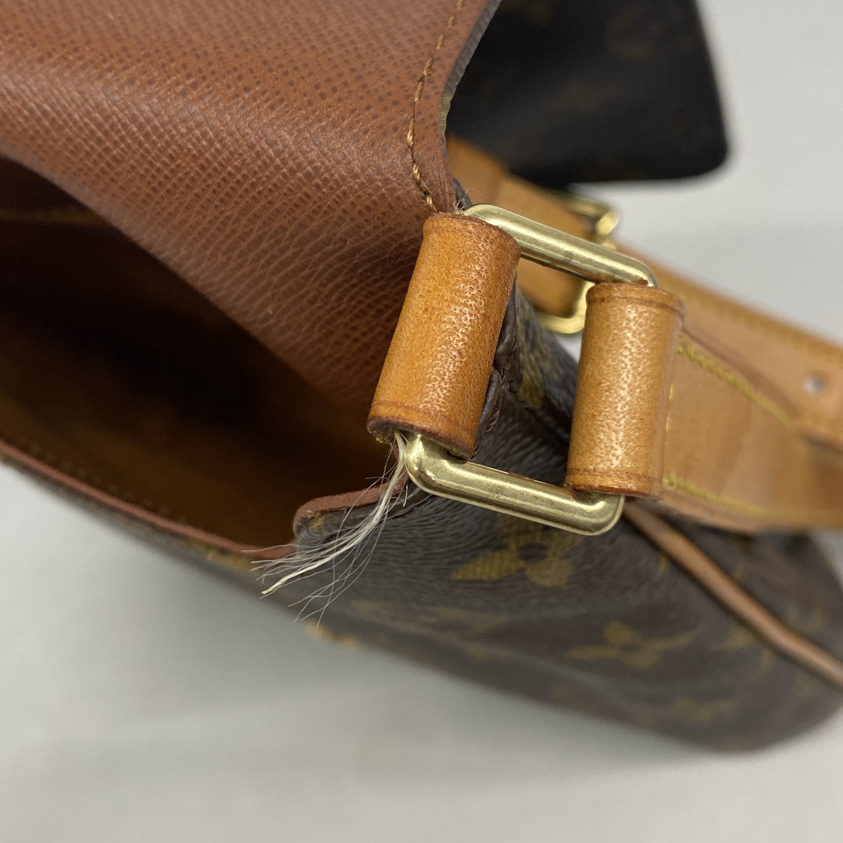 【6ia0847-h】ルイヴィトン ショルダーバッグ モノグラム ミュゼットサルサショートストラップ M51258 ブラウン【中古】レディース