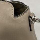 【6ia0849-h】フェンディ ハンドバッグ バイザウェイ レザー ベージュ シルバー金具 2wayバッグ【中古】レディース