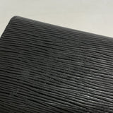 【6ia0856】ルイヴィトン 三つ折り財布 エピ ポルトフォイユヴィクトリーヌ M69218 ノワール【中古】レディース