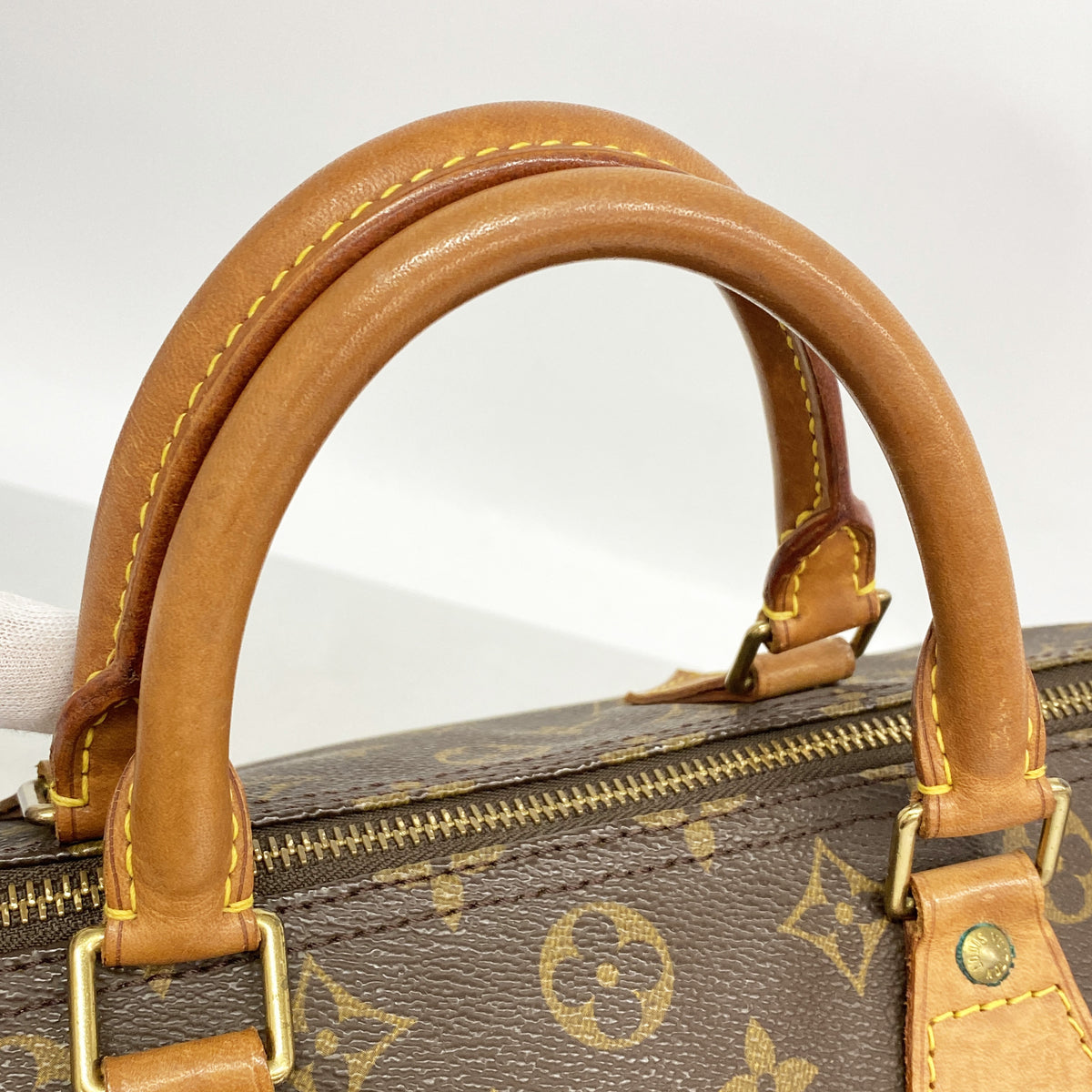 【6ia0859】ルイヴィトン ハンドバッグ モノグラム スピーディ30 M41108 ブラウン【中古】レディース