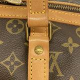 【6ia0861】ルイヴィトン ボストンバッグ モノグラム サックスプール35 M41626 ブラウン【中古】メンズ レディース ユニセックス