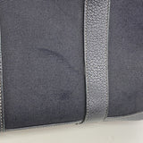 【6ia0865】エルメス トートバッグ ガーデンパーティTPM トワルオフィシエ ブラック シルバー金具 □O刻印【中古】レディース
