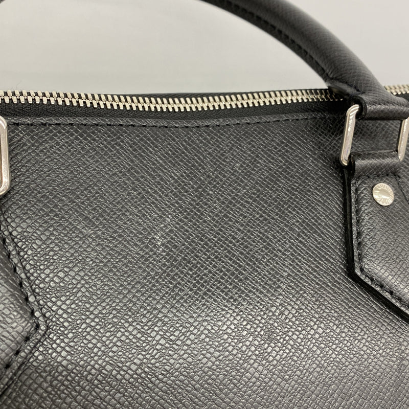 【6ia0868】ルイヴィトン ブリーフケース タイガ スリムブリーフケース M30810 ノワール 2wayバッグ【中古】メンズ