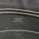 【6ia0872】エルメス ショルダーバッグ グッドニュースPM トリヨンクレマンス ブラック シルバー金具 □L刻印【中古】レディース