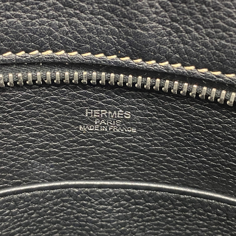 【6ia0872】エルメス ショルダーバッグ グッドニュースPM トリヨンクレマンス ブラック シルバー金具 □L刻印【中古】レディース