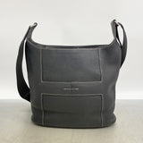 【6ia0872】エルメス ショルダーバッグ グッドニュースPM トリヨンクレマンス ブラック シルバー金具 □L刻印【中古】レディース