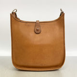 【6ia0874】エルメス ショルダーバッグ エヴリン1PM ヴァッシュ ナチュラル シルバー金具 □C刻印【中古】レディース