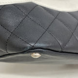【6ia0876】シャネル トートバッグ カンボン ラムスキン ブラック シルバー金具【中古】レディース