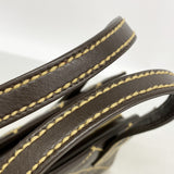 【6ia0877】シャネル トートバッグ ワイルドステッチ レザー ブラウン ゴールド金具【中古】レディース