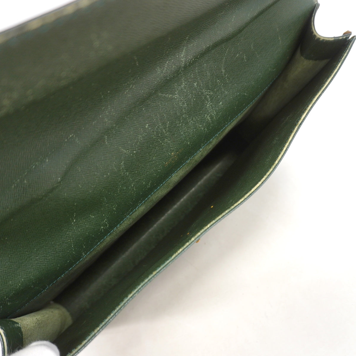 【6ia0879】ルイヴィトン ブリーフケース タイガ セルヴィエットクラド M30074 エピセア【中古】メンズ