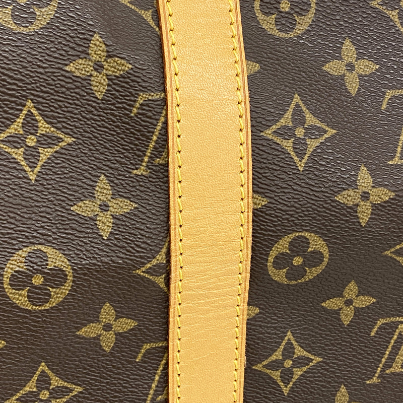 【6ia0888】ルイヴィトン ボストンバッグ モノグラム キーポル55 M41424 ブラウン【中古】メンズ レディース ユニセックス