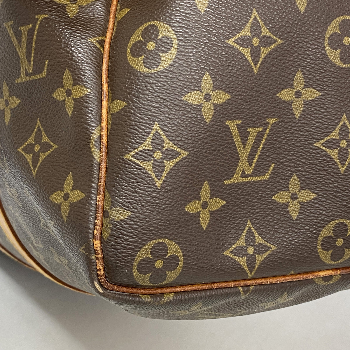 【6ia0889】ルイヴィトン ボストンバッグ モノグラム キーポル45 M41428 ブラウン【中古】メンズ レディース ユニセックス