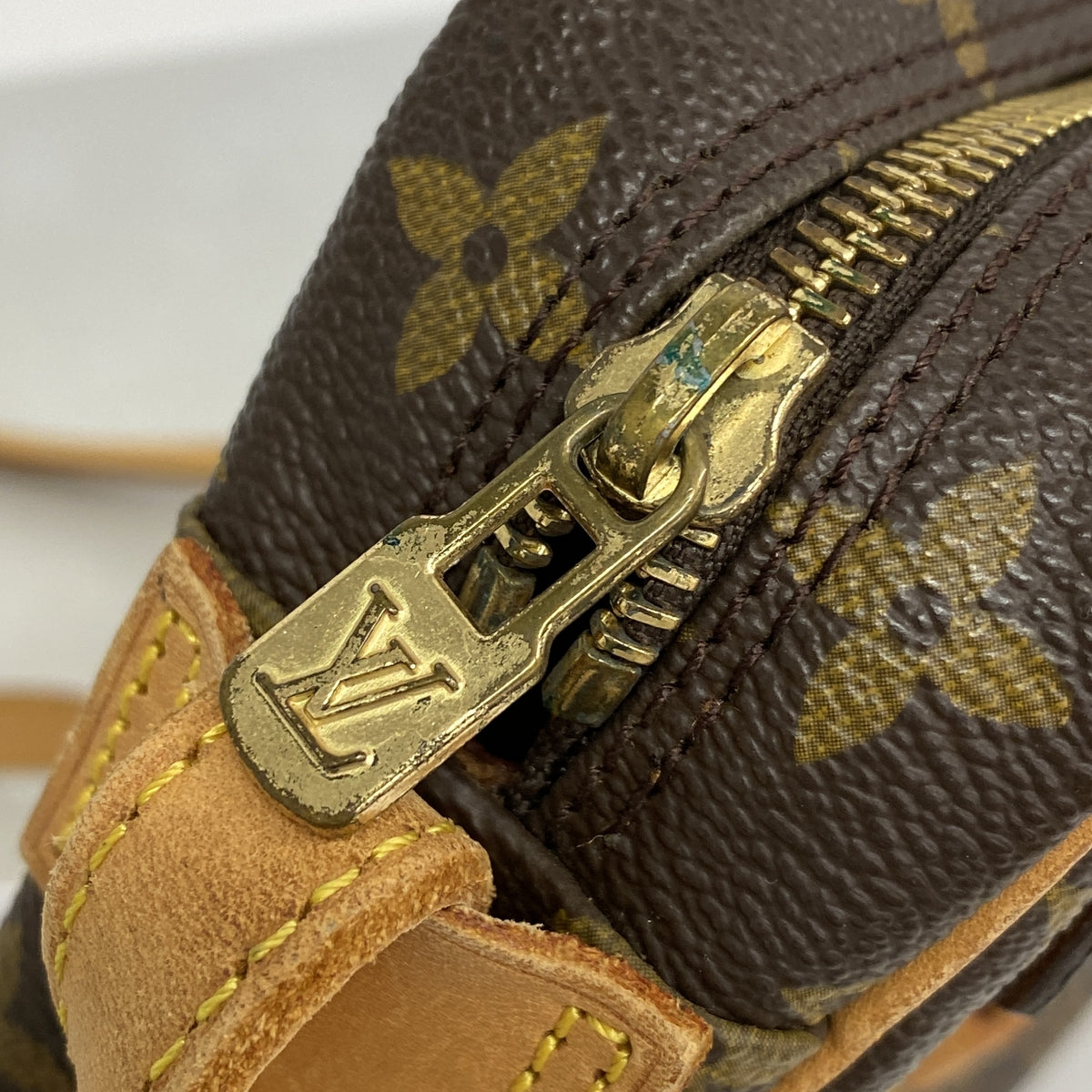 【6ia0893】ルイヴィトン ショルダーバッグ モノグラム ジュヌフィーユMM M51226 ブラウン【中古】レディース