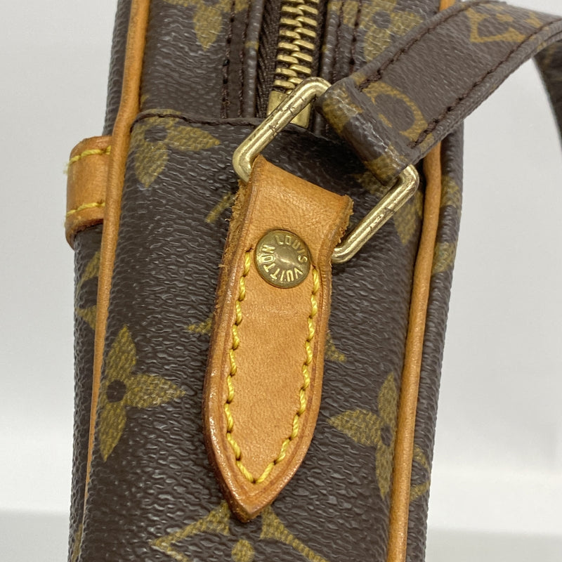 【6ia0895】ルイヴィトン ショルダーバッグ モノグラム ダヌーブ M45266 ブラウン【中古】レディース